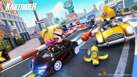 넥슨이 신작 '카트라이더: 드리프트'를 12일 글로벌 시장에 선보인다. 넥슨 제공